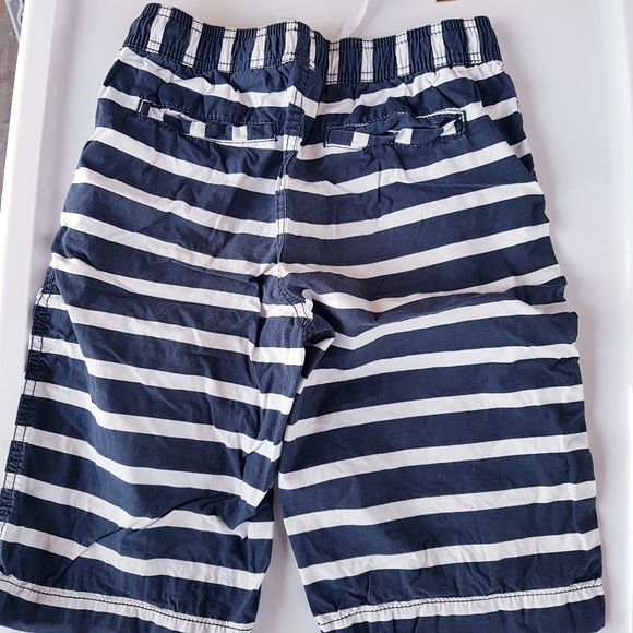 Navy and White Stripe Boys Short - 10/12 (L) - Picture 2 of 3